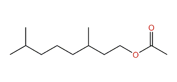 3,7-Dimethyloctyl acetate